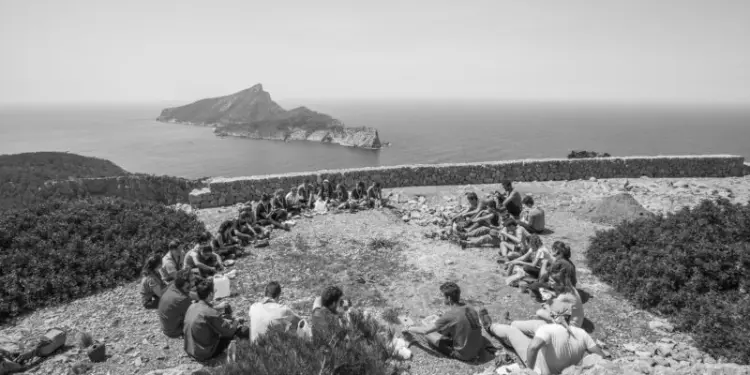 vista de la dragonera desde la trapa Primera finca de custodia del territorio de mallorca