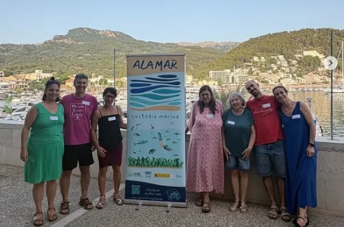 actividad de los integrantes del grupo ALAMAR - alianza de custodia Marina