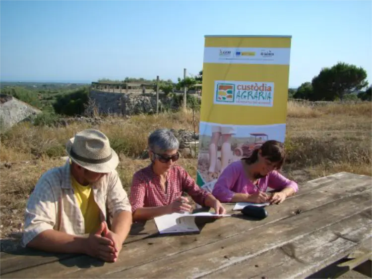 participantes de La Red de Fincas Agronaturales promovidas por el GOB Menorca
